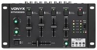Vonyx STM3025B 4-kanaals DJ Mixer - Zwart
