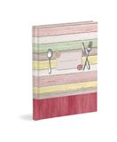 Persoonlijk Mareli Persoonlijk receptenboek om te beschrijven met 3 bladwijzers met 60 vellen (120 pagina's niet genummerd) van ivoorkleurig papier.