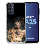 Cokitec Samsung Galaxy A25 5G Manga One Piece Ace Zwart