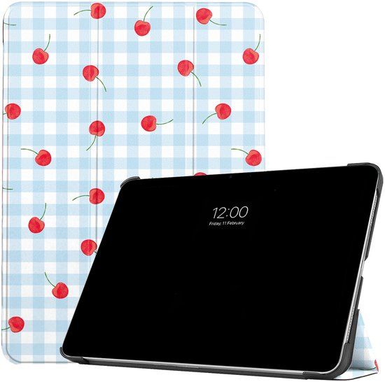 imoshion Tablet Hoes - Geschikt voor Apple iPad Air 5 (2022) / Air 4 (2020) / Air 11 inch (2026) M4 / Air 11 inch (2025) M3 / Air 11 inch (2024) M2 - Design Trifold Bookcase