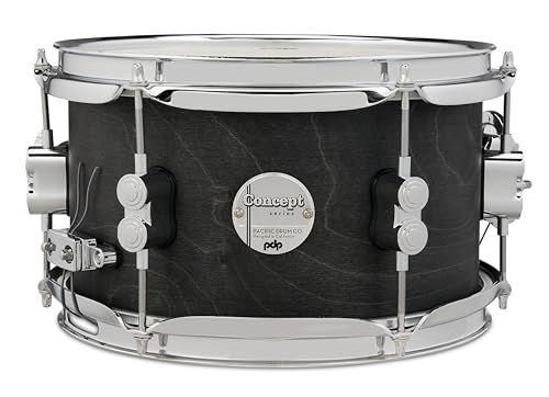 PDP Concept Series Maple Snare, 10" x 6", Black Wax