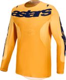 Alpinestars Racer Amber Motocross-trui - Oranje/blauw/geel - Textiel - XL