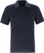 OLYMP modern fit gebreide polo katoen met lyocell - korte mouw - donkerblauw