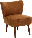 ATMOSPHERA CREATEUR D'INTERIEUR AERA Stoel met rubberhoutonderstel