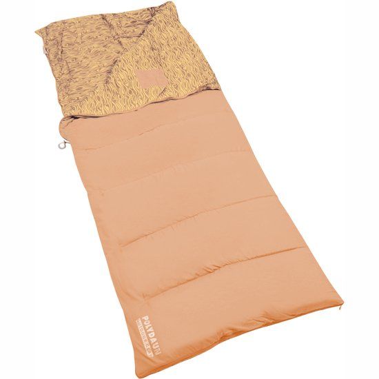Polydaun Beach house - slaapzak - GRS Isocraft® vulling - apricot/wave - 80x210 cm