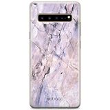 ERT GROUP Telefoonhoes voor Samsung S10 5G origineel en officieel gelicentieerd Babaco patroon Marble 033