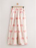 Next Broek ecru / koraal