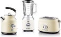 Westinghouse Retro Ontbijtset - Waterkoker, Broodrooster & Blender - Wit