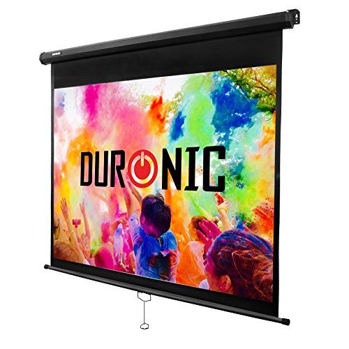 Duronic MPS70/43 HD Beamer Scherm | 142,5 x 107,5 cm | 4K / 8K Ultra HDR 3D Ready 4:3 70” Projectiescherm | Ideaal voor Thuis Werk School en Thuisbioscoop | Presentaties Films Series en Sport