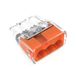 Ideal Industries 30-1033p Ideal 33 oranje In-Sure 3-poorts connectoren, 100 stuks