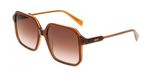 Liu Jo LJ830S Brown/caramel 57/17/140 Vrouwen Zonnebrillen