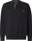 Jan Vanderstorm heren Sweatshirt - 52/54 - Zwart - Plus Size