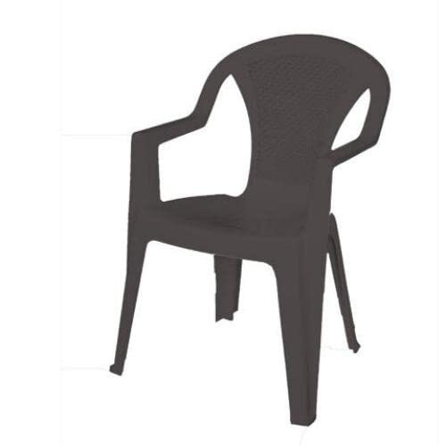 ARETA s.r.l. (ARE) - Antraciet fauteuil Ischia 57 x 58,5 x 81,5 cm, ARE121