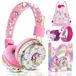 Merkloos Unicorn Kinderhoofdtelefoon - Draadloos, Roze