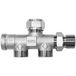 Riko Répartiteur 4 voies - 1/2" x Raccords 15mm x 2 x M22