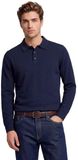 Jj Rebel Callum Lange Mouw Poloshirt Blauw 2XL Man