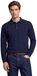 Jj Rebel Callum Lange Mouw Poloshirt Blauw 2XL Man