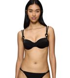 Triumph Bügel-Bikini-Top Midnight Swim Zwart 44xC