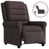 VidaXL Fauteuil tissu marron 730x915x1025 mm