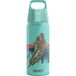 Sigg WMB One Race aluminium drinkfles voor kinderen, geschikt voor koolzuurhoudende dranken, lekvrij, vederlicht, BPA-vrij, sport en school, lichtblauw, 0,6 l