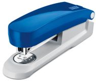 Novus 020-1770 kantoornietmachine E 20, 20 vellen, 53 mm, blauw/grijs