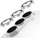 AVY Samsung Galaxy S26 Plus Camera Lens Protector Rings Diamant Zilver