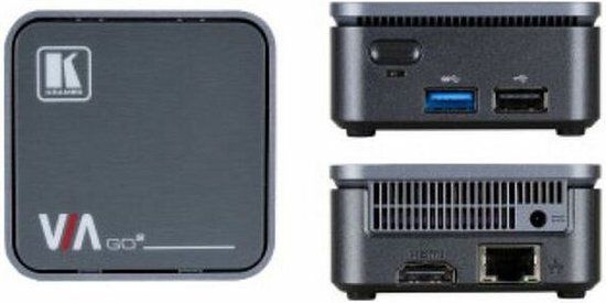 Kramer Electronics VIA GO² - Presentatieserver - GigE - Wi-Fi 5 - Bluetooth - 2.4 GHz, 5 GHz