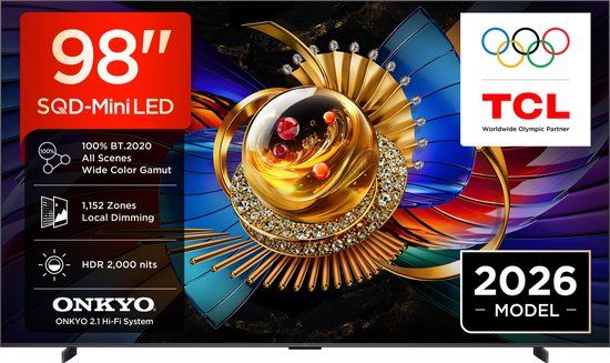 TCL MSQLED80L / LCD TV / 98" / 2026
