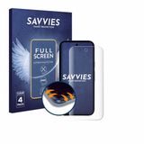 Savvies Screenprotector voor Google Pixel 10a - Folie Beschermfolie transparant volledig dekking 4 Stuks