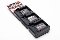 StealthMounts BM-EO18-BLK-6 Accuhouders voor Ozito/Einhell 18v | Zwart | 6 stuks