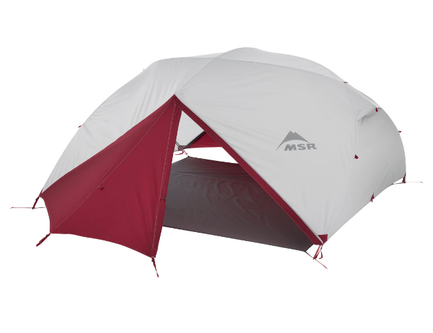 MSR Elixir 4 V2 Tent - Grijs/Rood - 4 Persoons