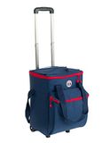 C.A.O. Koelbox met trolley, 32 liter, nachtblauw