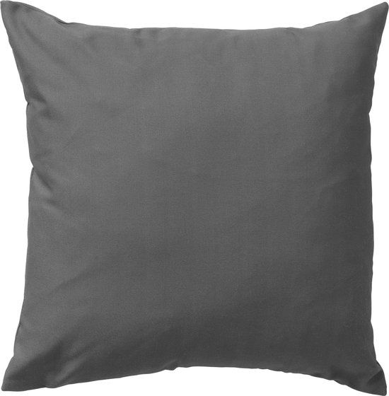 Dutch Decor SANTORINI Outdoor Cushion - 45x45 cm - Charcoal Gray - Water Repellent