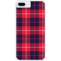 Apple Siliconen hoesje compatibel met iPhone 6 Plus, Apple iPhone 6S Plus Tartan Red 2