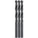 RUKO 206017 HSS Foret hélicoïdal pour métal 1.7 mm Laminé DIN 338 Tige cylindrique 3 pièce(s)