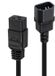 Lindy 30492 electriciteitssnoer Zwart 3 m IEC C14 IEC C19