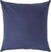Homescapes Kussensloop 80x80 cm – Marineblauw – 100% Egyptisch Perkal Katoen – 200 TC