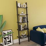 Vida Designs York Tier Bookcase (Zwart, 5 Lagen)