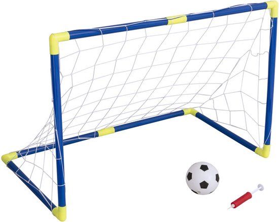 Fun Sport HTI Voetbal Trainingsset 90cm - Voetbaldoel met Bal en Pomp