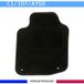 Citroen / Peugeot / Toyota C1 / 107 / Aygo (09/2010-12/2014) Tapis de sol voiture - Antidérapant : Clips de fixations et scratch - Tapis de sol conducteur - Moquette - Noir