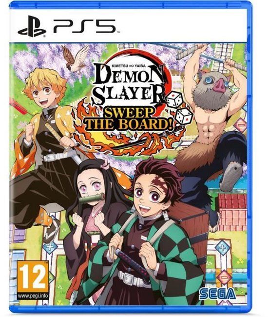 Sega Demon Slayer -Kimetsu no Yaiba- Sweep the Board! Standard Edition PlayStation 5