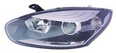 TarosTrade 37-6733-L-94898 Elektrische Koplamp Met Molding Chroom Marelli Linkskant