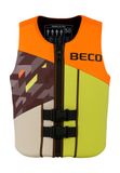BECO the world of aquasports BECO BEactive zwemvest Neo 50N - geel/oranje - maat XL