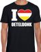 Bellatio Decorations Shoppartners Bv Carnaval t-shirt I love Oeteldonk voor heren - Zwart - Maat M