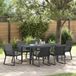 Prolenta Maison Exclusive Tuinset, 7-delig, antraciet, polyrotan