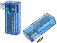 Merkloos / Sans marque Wan GmbH USB Oplader Tester en Multimeter - Stroom- en Spanningsmonitor (Set van 2)