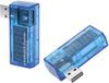 Merkloos / Sans marque Wan GmbH USB Oplader Tester en Multimeter - Stroom- en Spanningsmonitor (Set van 2)