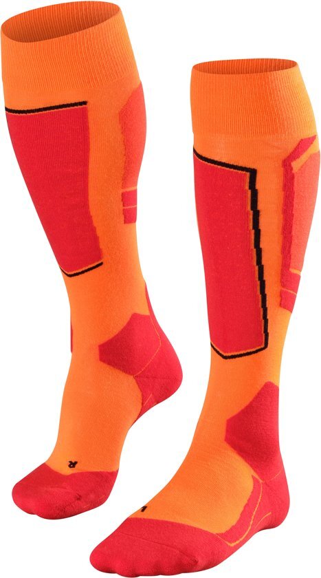 Falke SK4 Heren Skikousen - Flash Orange - Maat 39-41