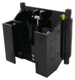12V DC Achterschroothoogteverstelling - Hydraulische plaat voor buitenboordmotoren - Hefvermogen 2,8 ton - Hefhoogte 0–8 cm - Aluminiumlegering - Zwart