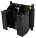 12V DC Achterschroothoogteverstelling - Hydraulische plaat voor buitenboordmotoren - Hefvermogen 2,8 ton - Hefhoogte 0–8 cm - Aluminiumlegering - Zwart